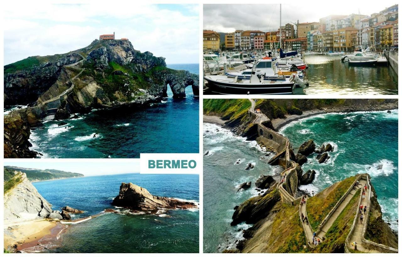 Bermeo Y Urdaibai - Parking-Ascensor - Wifi - Tranquilo Apartamento Exterior foto